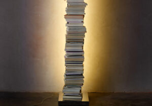 libreria moderna acciaio nero ptolomeo luce opinion ciatti