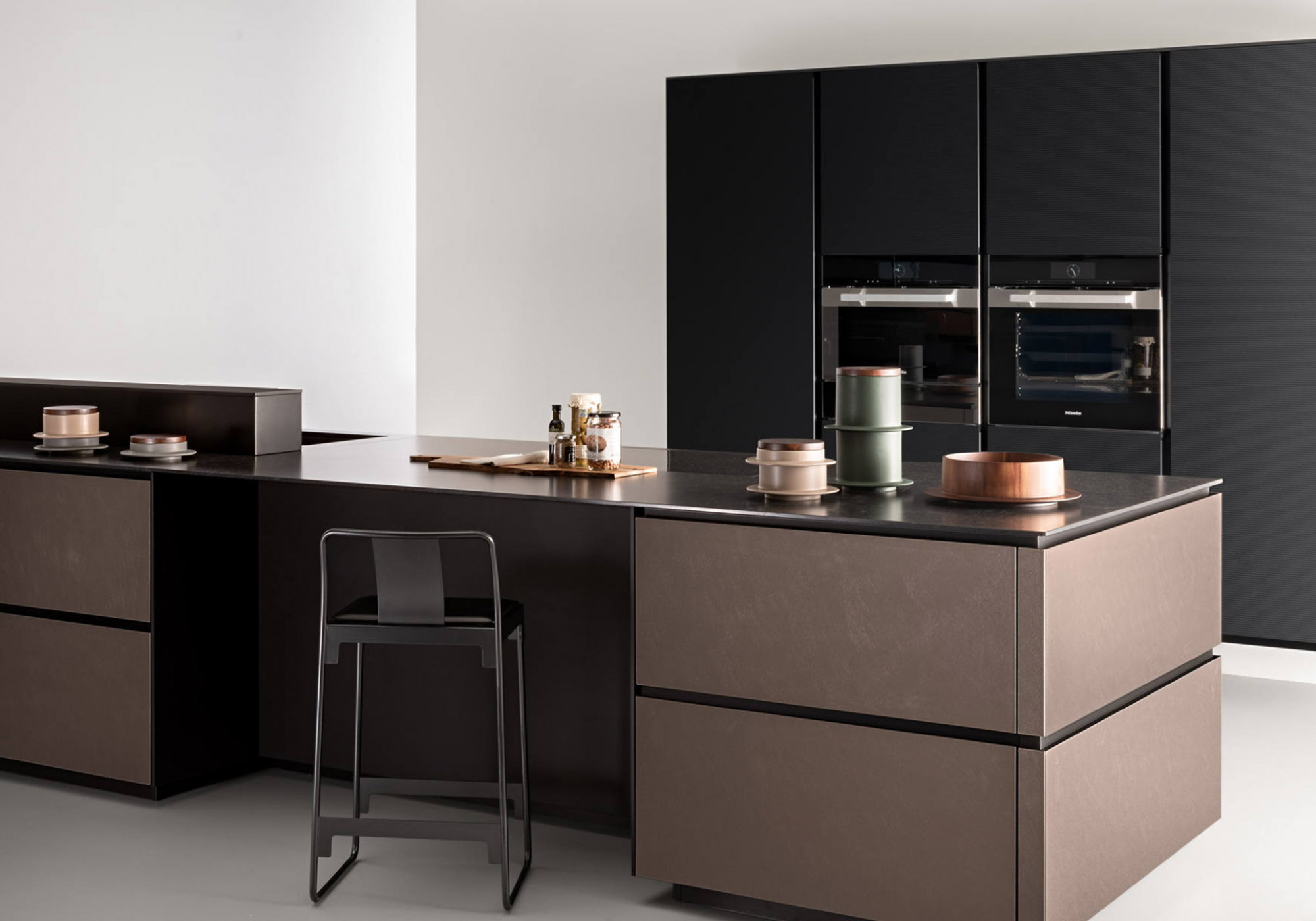 Cucina con isola Riciclantica Valcucine Cucina con isola Riciclantica Valcucine