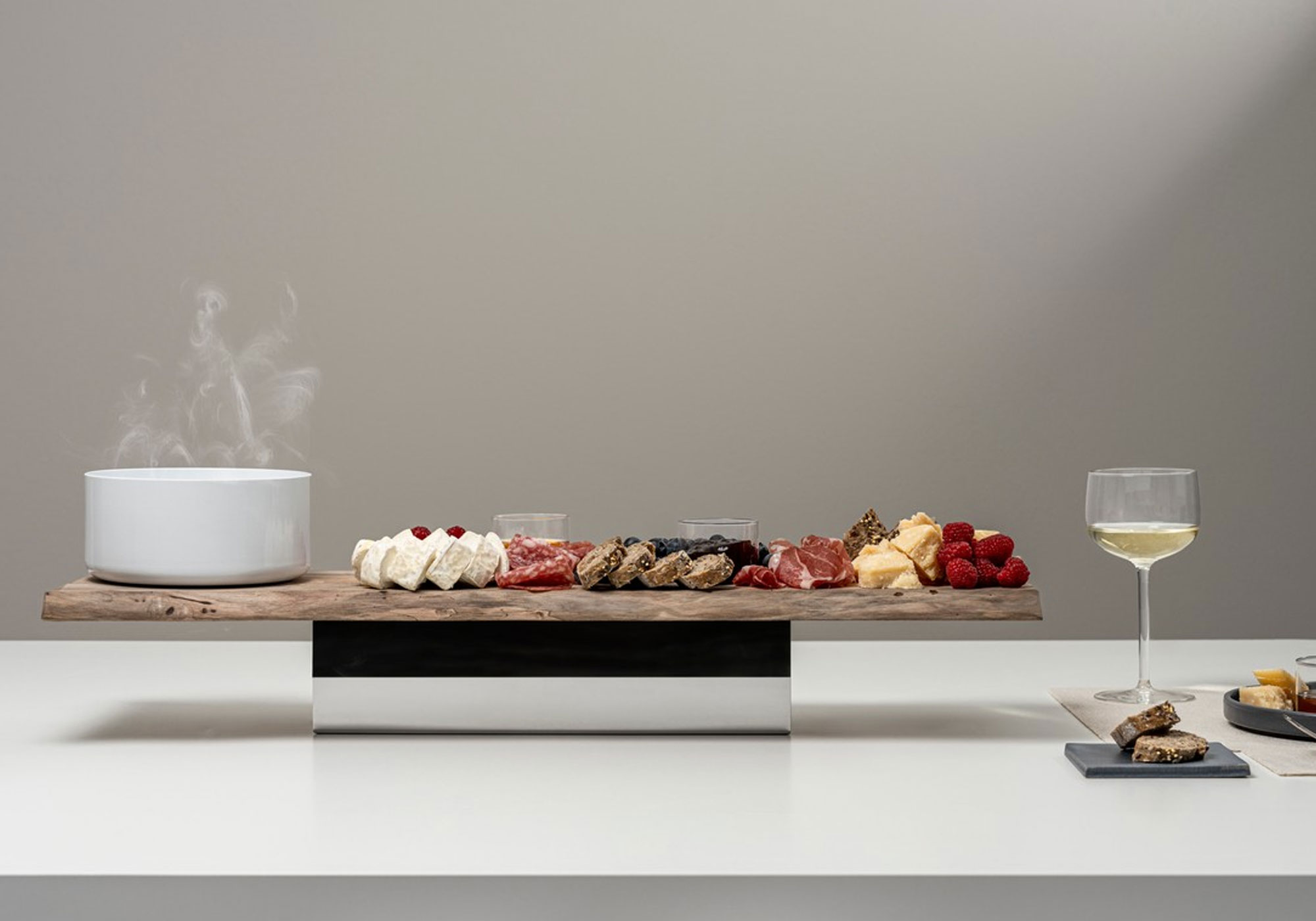 centrotavola gastronomico essenze knindustrie