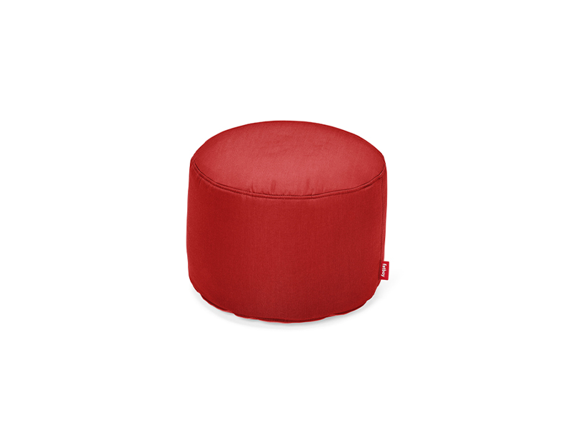 pouf point outdoor red fatboy