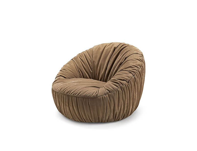 poltrona girevole da salotto moderna Peggy Turn Cattelan Italia poltrona girevole da salotto moderna Peggy Turn Cattelan Italia