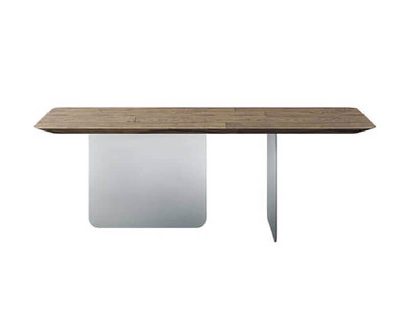 tavolo moderno in legno con angoli smussati per zona giorno Air Soft LAGO Design tavolo moderno in legno con angoli smussati per zona giorno Air Soft LAGO Design